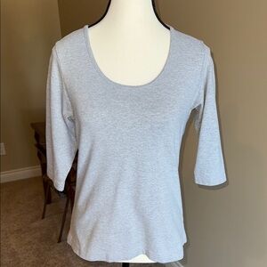 La Redoute Gray Women's Top, 3/4 Sleeve